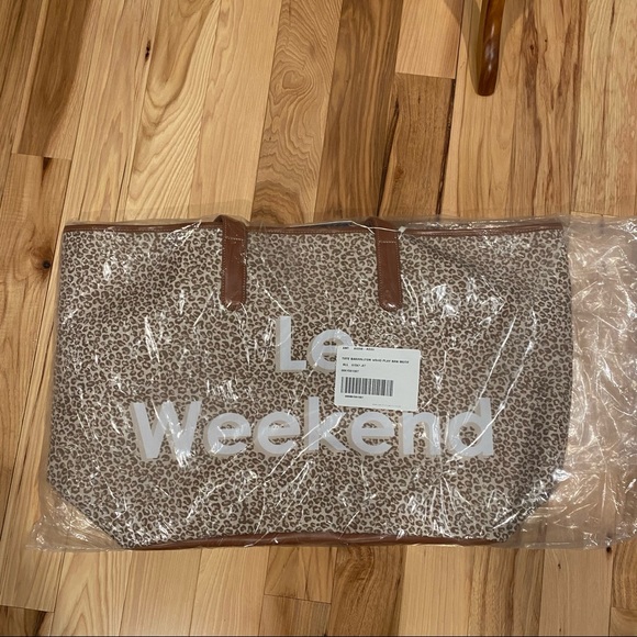 Anthropologie Le Weekend Vacation Tote Bag - Picture 4 of 6